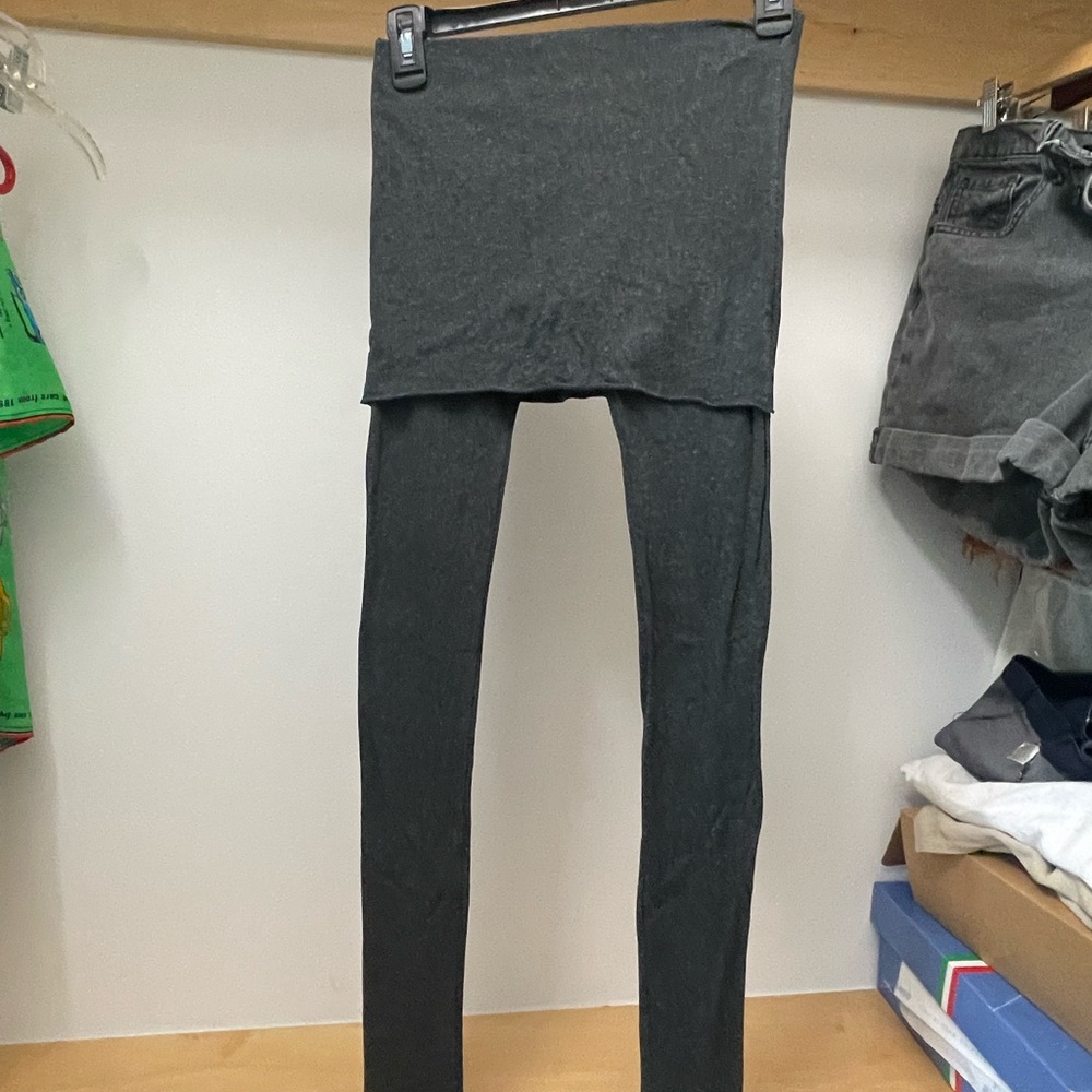 All saints fold over leggings